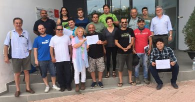 17 desempleados obtienen formación oficial para trabajar en el sector de la construcción 17 desempleados obtienen formación oficial para trabajar en el sector de la construcción