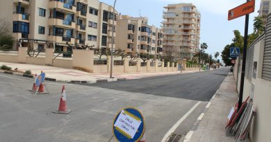 Comienzan las obras de asfaltado viario en Benicàssim Comienzan las obras de asfaltado viario en Benicàssim