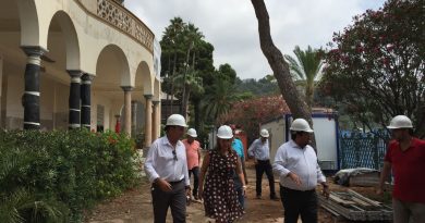 La rehabilitación de Villa Elisa en Benicàssim llega a su recta final La rehabilitación de Villa Elisa en Benicàssim llega a su recta final