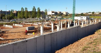 Las obras de la urbanización Jardín de las Palmas avanzan en Benicàssim Las obras de la urbanización Jardín de las Palmas avanzan en Benicàssim