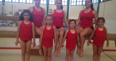 Siete gimnastas de Benicàssim en el Campeonato Nacional de Base Siete gimnastas de Benicàssim en el Campeonato Nacional de Base