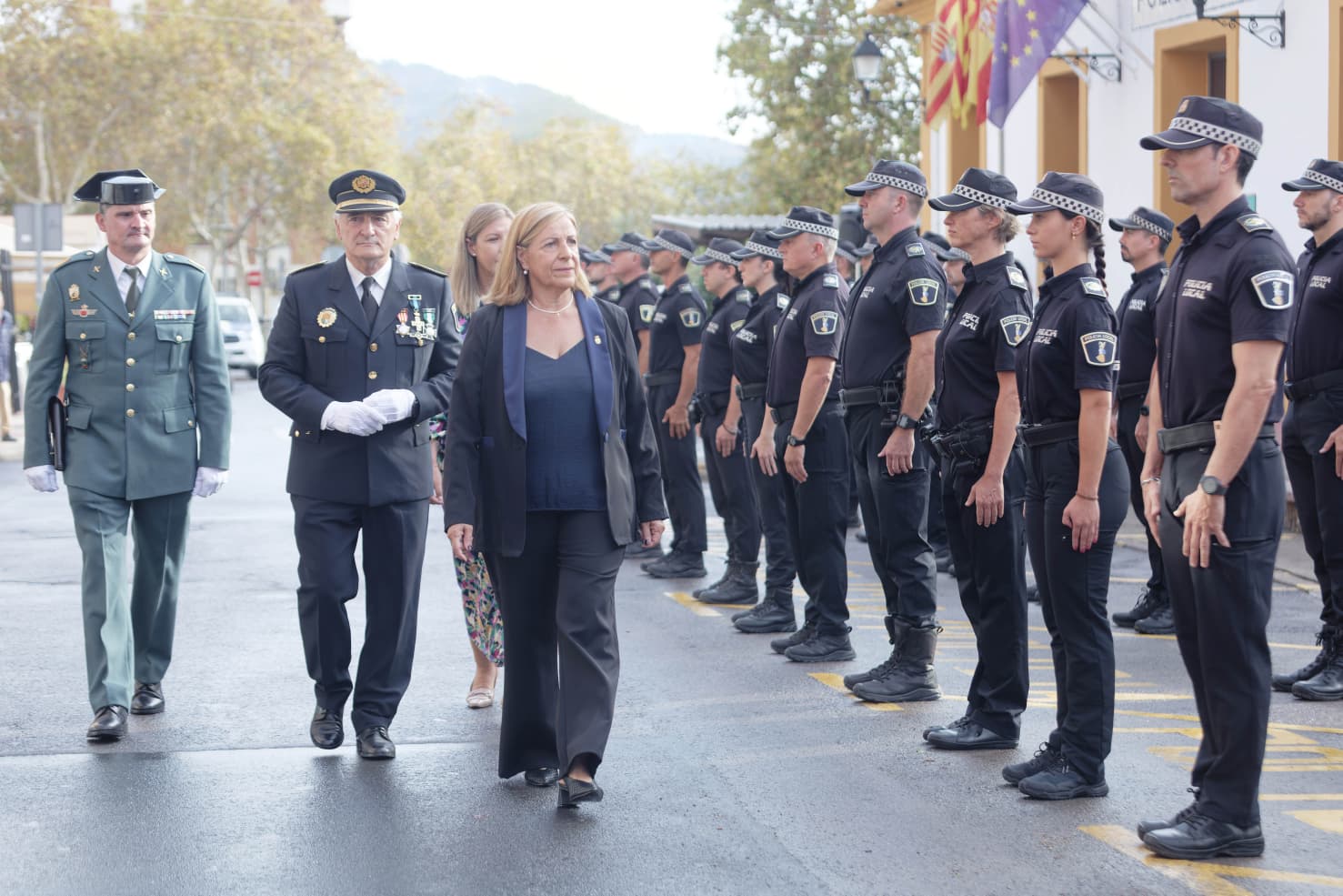 Acto institucional de reconocimiento a la Policía Local de Benicàssim